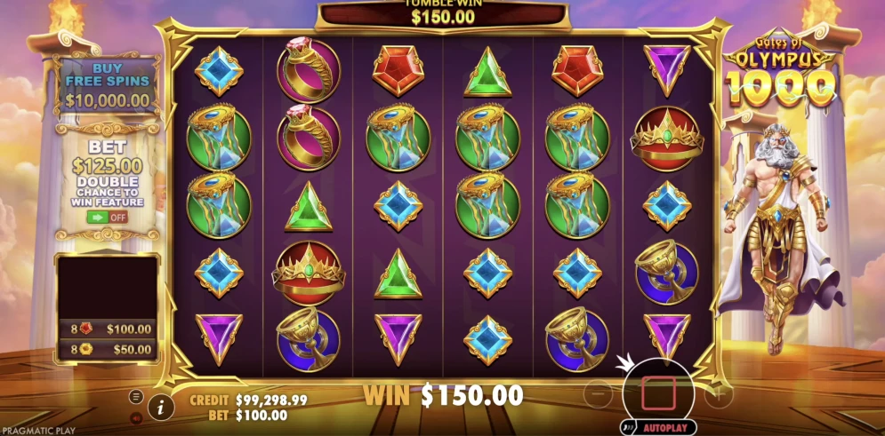 Gates of Olympus 1000 Slot