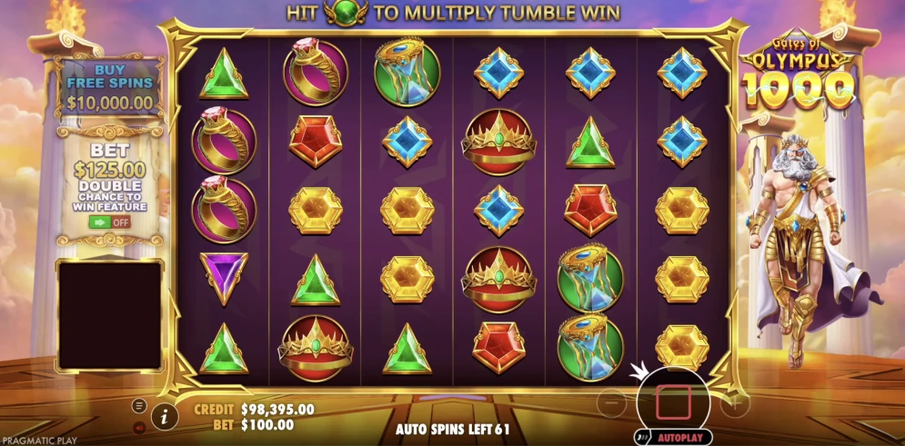 Gates of Olympus 1000 Slot
